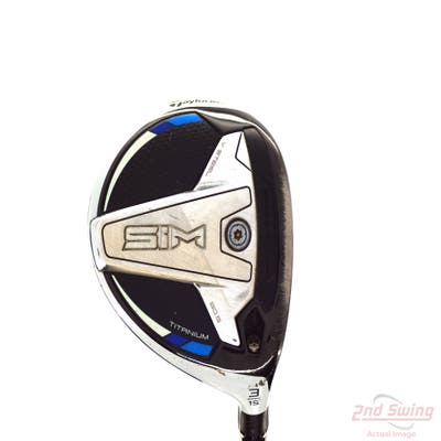 TaylorMade SIM Ti Fairway Wood 3 Wood 3W 15° Mitsubishi Diamana FW75 Limited Graphite X-Stiff Right Handed 43.0in
