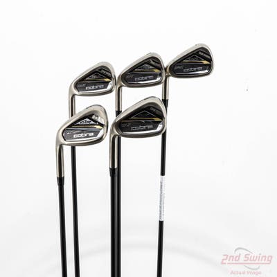 Cobra DS-ADAPT MAX Women's Iron Set 7-PW SW FST KBS PGI 55 Graphite Ladies Left Handed STD