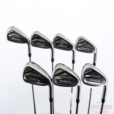 Cobra DS-ADAPT Iron Set 5-PW GW FST KBS Tour Lite Steel Regular Right Handed STD