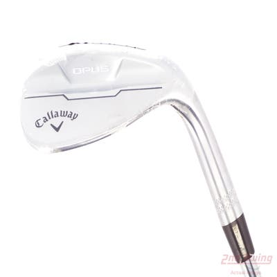 Mint Callaway Opus Brushed Chrome Wedge Lob LW 58° 12 Deg Bounce W Grind True Temper Dynamic Gold Mid 115 Wedge Steel Wedge Flex Right Handed 34.75in