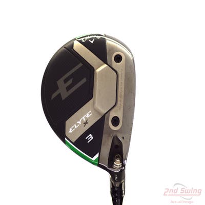 Callaway Elyte X Fairway Wood 3 Wood 3W 15° Mitsubishi Tensei 1K Black 75 Graphite Stiff Right Handed 43.0in