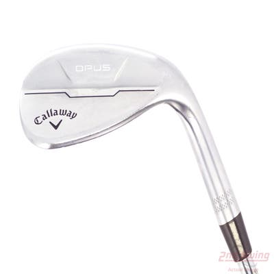 Callaway Opus Brushed Chrome Wedge Lob LW 60° 10 Deg Bounce S Grind True Temper Dynamic Gold Mid 115 Wedge Steel Wedge Flex Right Handed 35.0in