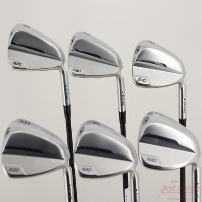 Ping i530 Iron Set 6-PW AW Alta CB Blue Graphite Stiff Right Handed Black Dot +1/4"