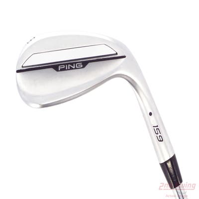 Ping s159 Chrome Wedge Lob LW 58° 10 Deg Bounce S Grind Ping Z-Z115 Steel Wedge Flex Right Handed Black Dot 35.25in