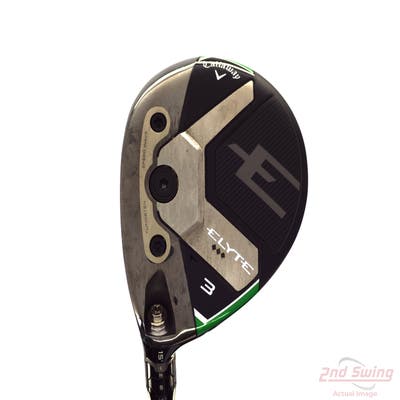 Callaway Elyte Triple Diamond Fairway Wood 3 Wood 3W 15° Mitsubishi Tensei 1K Black 75 Graphite Tour X-Stiff Left Handed 43.5in