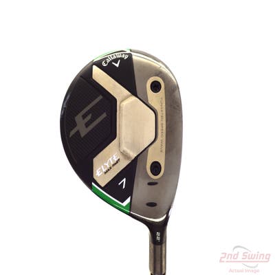 Callaway Elyte Max Fast Fairway Wood 7 Wood 7W 22° Mitsubishi Eldio Green 40 Graphite Ladies Right Handed 41.0in