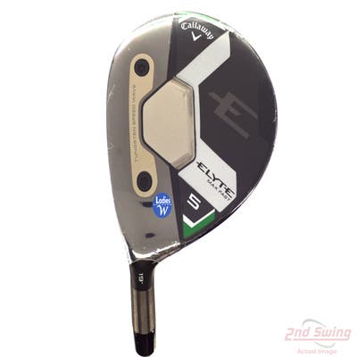 Mint Callaway Elyte Max Fast Fairway Wood 5 Wood 5W 19° Mitsubishi Eldio Green 40 Graphite Ladies Left Handed 41.5in