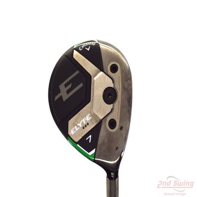 Callaway Elyte Triple Diamond Fairway Wood 7 Wood 7W 21° Mitsubishi Tensei 1K Black 75 Graphite Stiff Right Handed 42.25in