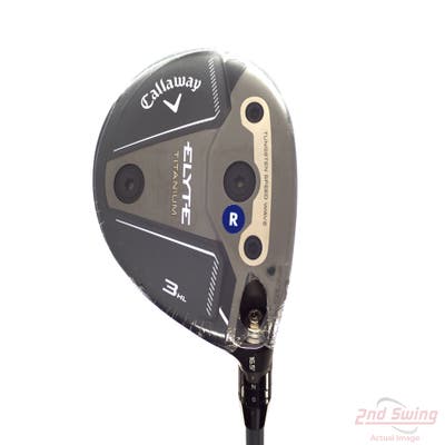 Mint Callaway Elyte Ti Fairway Wood 3 Wood HL 16.5° Project X Denali Charcoal 60 Graphite Regular Right Handed 43.25in