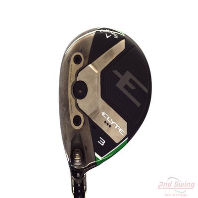 Callaway Elyte Triple Diamond Fairway Wood 3 Wood 3W 15° Mitsubishi Tensei 1K Black 75 Graphite Stiff Left Handed 43.25in