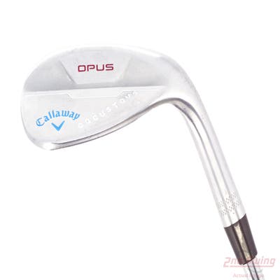 Callaway Opus Brushed Chrome Wedge Lob LW 60° 10 Deg Bounce S Grind True Temper Dynamic Gold Mid 115 Wedge Steel Wedge Flex Right Handed 35.0in
