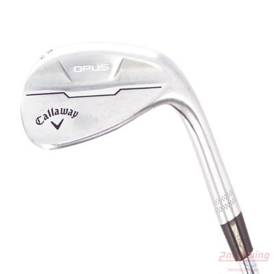 Callaway Opus Brushed Chrome Wedge Lob LW 58° 12 Deg Bounce W Grind True Temper Dynamic Gold Mid 115 Wedge Steel Wedge Flex Right Handed 35.0in