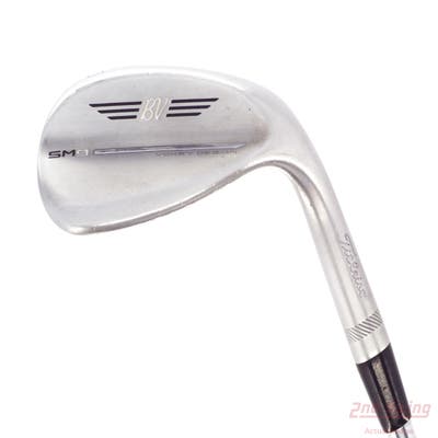 Titleist Vokey SM9 Tour Chrome Wedge Lob LW 60° 14 Deg Bounce K Grind Titleist Vokey BV Steel Wedge Flex Right Handed 35.0in