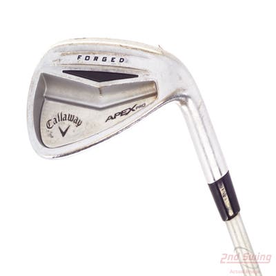 Callaway Apex Pro Single Iron Pitching Wedge PW Stock Steel Shaft Steel Stiff Right Handed 35.75in