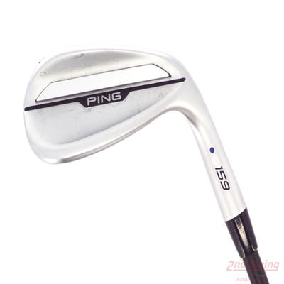 Ping s159 Chrome Wedge Sand SW 54° 14 Deg Bounce W Grind FST KBS MAX Graphite 65 Graphite Wedge Flex Right Handed Blue Dot 35.5in