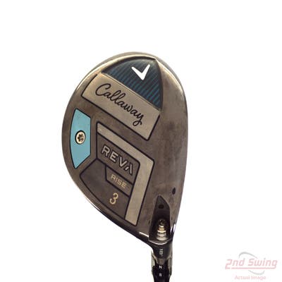Callaway Reva Rise Fairway Wood 3 Wood 3W 18° UST Mamiya LinQ LTE Graphite Ladies Right Handed 41.75in
