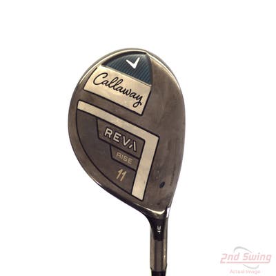 Mint Callaway Reva Rise Fairway Wood 11 Wood 11W 31° UST Mamiya LinQ LTE Graphite Ladies
