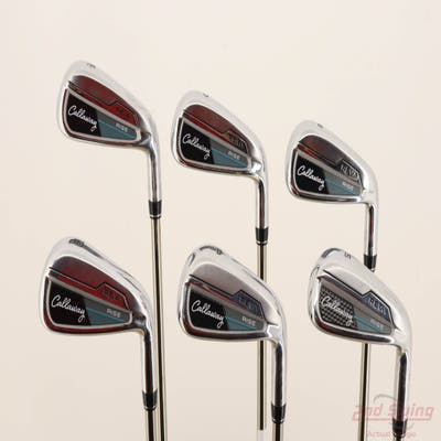 Callaway Reva Rise Iron Set 6-PW SW UST Mamiya LinQ LTE Graphite Ladies Right Handed STD