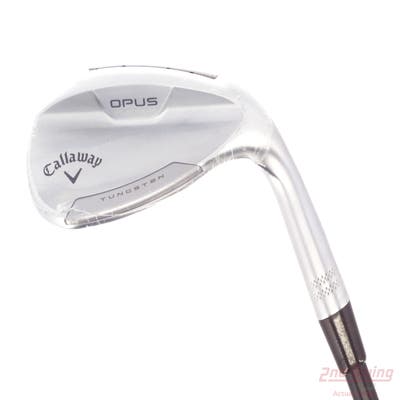 Mint Callaway Opus Platinum Chrome Wedge Sand SW 54° 10 Deg Bounce Z Grind Dynamic Gold Mid 115 Gunmetal Steel Wedge Flex Right Handed 35.25in