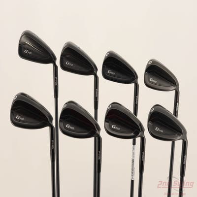 Ping G710 Iron Set 5-PW GW SW ALTA CB Red Graphite Senior Right Handed Black Dot STD