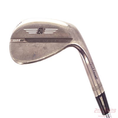 Titleist Vokey SM8 Brushed Steel Wedge Lob LW 58° 8 Deg Bounce M Grind Stock Steel Shaft Steel Wedge Flex Right Handed 35.5in