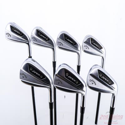 Callaway Apex Ai200 Iron Set 4-PW Mitsubishi MMT 95 Graphite Stiff Right Handed STD