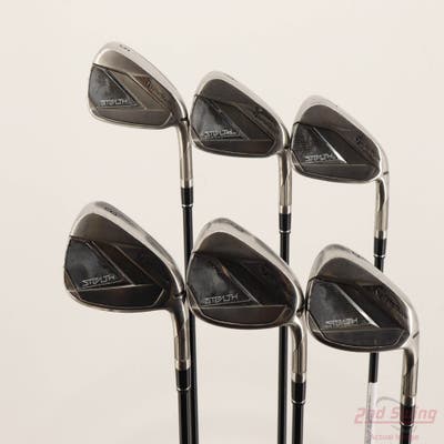 TaylorMade Stealth Iron Set 5-PW TM Fujikura Ventus Red 5 Graphite Senior Right Handed STD
