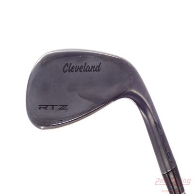 Cleveland RTZ Black Satin Wedge Gap GW 52° 10 Deg Bounce True Temper Dynamic Gold Spinner Tour Issue Steel Wedge Flex Right Handed 35.75in