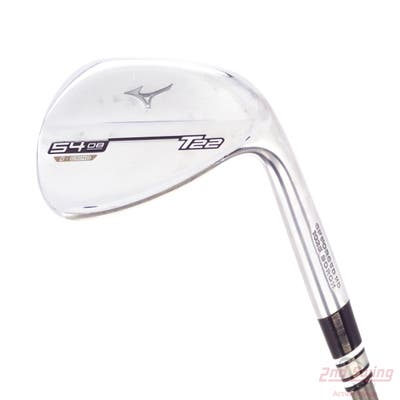 Mizuno T22 Satin Chrome Wedge Sand SW 54° 8 Deg Bounce D Grind Aerotech Steelfiber i125cw Graphite Stiff Right Handed 35.25in