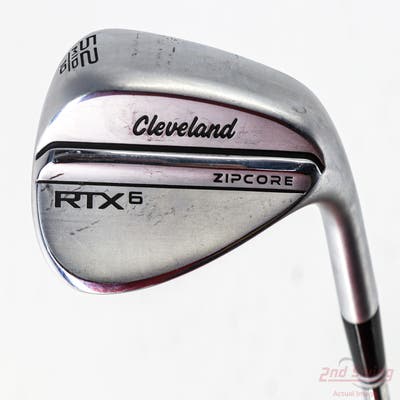 Cleveland RTX 6 ZipCore Tour Satin Wedge Gap GW 52° 10 Deg Bounce Mid True Temper Dynamic Gold Spinner Tour Issue Steel Wedge Flex Right Handed 35.75in