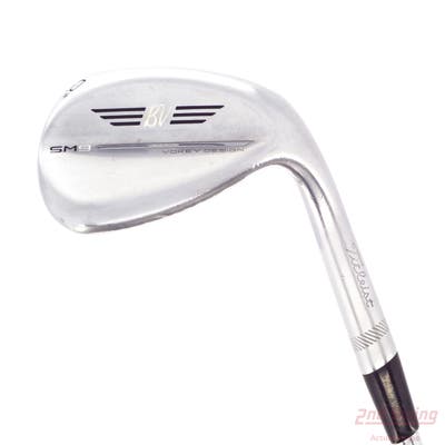 Titleist Vokey SM9 Tour Chrome Wedge Lob LW 60° 8 Deg Bounce M Grind Titleist Vokey BV Steel Wedge Flex Right Handed 35.25in