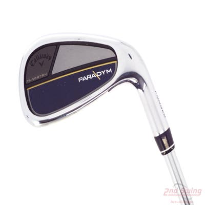 Callaway Paradym Single Iron Pitching Wedge PW True Temper Elevate MPH 95 Steel Stiff Right Handed 35.75in