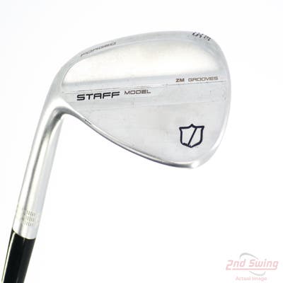 Wilson Staff Staff Model ZM Wedge Gap GW 52° 8 Deg Bounce True Temper Dynamic Gold Spinner Tour Issue Steel Wedge Flex Left Handed 35.5in