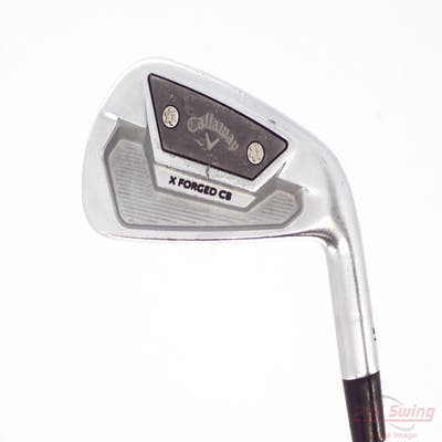 Callaway X Forged CB 21 Single Iron 5 Iron FST KBS Tour-V 120 Steel X-Stiff Right Handed 38.25in