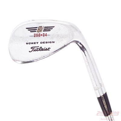 Titleist Vokey Chrome 200 Wedge Lob LW 60° 4 Deg Bounce True Temper Dynamic Gold Steel Wedge Flex Right Handed 35.25in