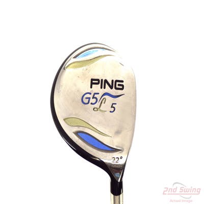 Ping G5 Ladies Fairway Wood 5 Wood 5W 22° Ping ULT 50F Ladies Graphite Ladies Right Handed 42.0in