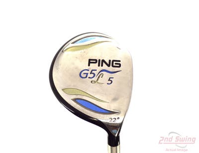 Ping G5 Ladies Fairway Wood 5 Wood 5W 22° Ping ULT 50F Ladies Graphite Ladies Right Handed 42.0in