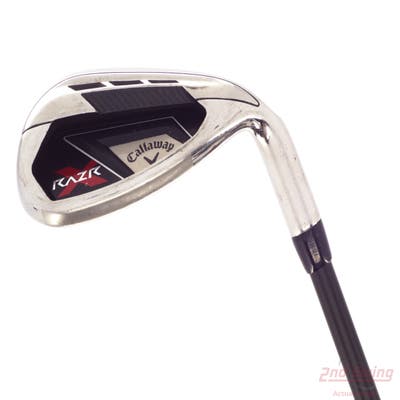 Callaway Razr X Wedge Lob LW Callaway Razr X Iron Graphite Graphite Senior Right Handed 35.25in