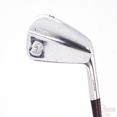 Bridgestone J15 Muscle Back Single Iron 5 Iron True Temper DG PRO S300 Steel Stiff Right Handed 38.5in
