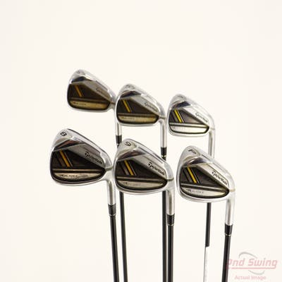 TaylorMade Rocketbladez Iron Set 5-PW TM Matrix RocketFuel 65 Graphite Senior Right Handed +1/2"