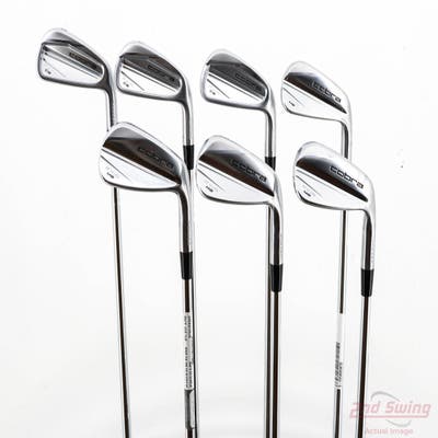 Mint Cobra 2023 KING Forged CB/MB Iron Set 4-PW FST KBS Tour $-Taper Steel Stiff Right Handed STD
