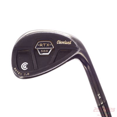Cleveland 588 RTX 2.0 CB Black Satin Wedge Sand SW 56° 14 Deg Bounce Cleveland ROTEX Wedge Steel Wedge Flex Right Handed 35.5in