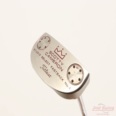 Titleist Scotty Cameron Studio Select Fastback 1 Putter Steel Right Handed 34.25in