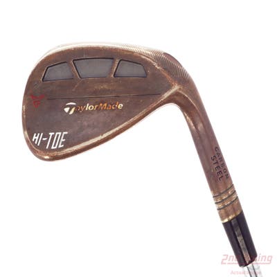 TaylorMade Milled Grind HI-TOE Wedge Gap GW 52° 9 Deg Bounce FST KBS Hi-Rev 2.0 120 Steel Wedge Flex Right Handed 35.75in