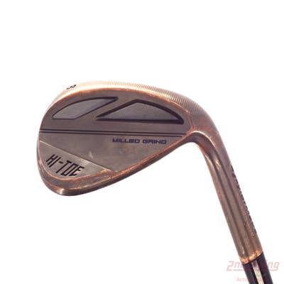 TaylorMade Milled Grind HI-TOE 3 Copper Wedge Lob LW 58° 10 Deg Bounce True Temper Dynamic Gold Tour Issue S400 Steel Stiff Right Handed 36.5in