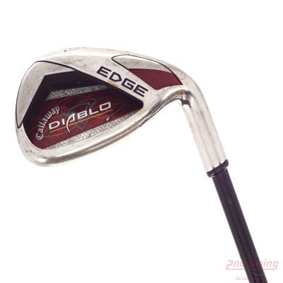 Callaway Diablo Edge Wedge Gap GW Callaway Diablo Edge Iron Graphite Regular Right Handed 34.5in