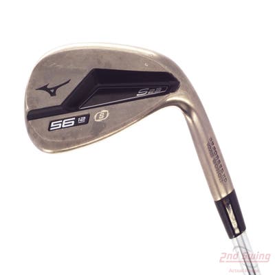 Mizuno S23 Copper Cobalt Wedge Sand SW 56° 12 Deg Bounce S Grind FST KBS Hi-Rev 2.0 115 Steel Wedge Flex Right Handed 35.5in