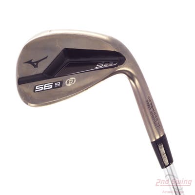 Mizuno S23 Copper Cobalt Wedge Sand SW 56° 10 Deg Bounce D Grind FST KBS Hi-Rev 2.0 115 Steel Wedge Flex Right Handed 35.5in