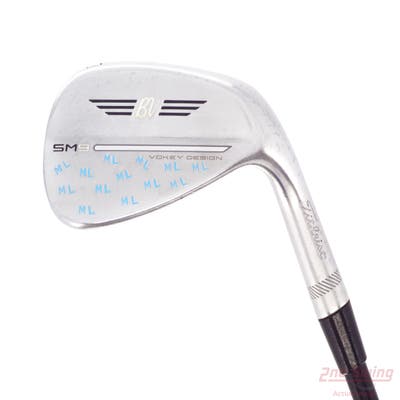 Titleist Vokey SM9 Tour Chrome Wedge Gap GW 50° 12 Deg Bounce F Grind Mitsubishi C6 Series Black Graphite Stiff Right Handed 35.75in