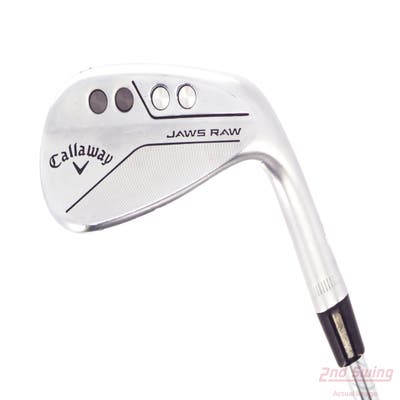 Callaway Jaws Raw Chrome Wedge Gap GW 50° 10 Deg Bounce S Grind FST KBS Tour-V 110 Steel Stiff Right Handed 35.5in